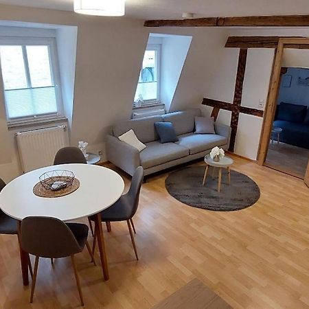 Zentrale Altbauwohnung Mit Flair Schwäbisch Hall Dış mekan fotoğraf