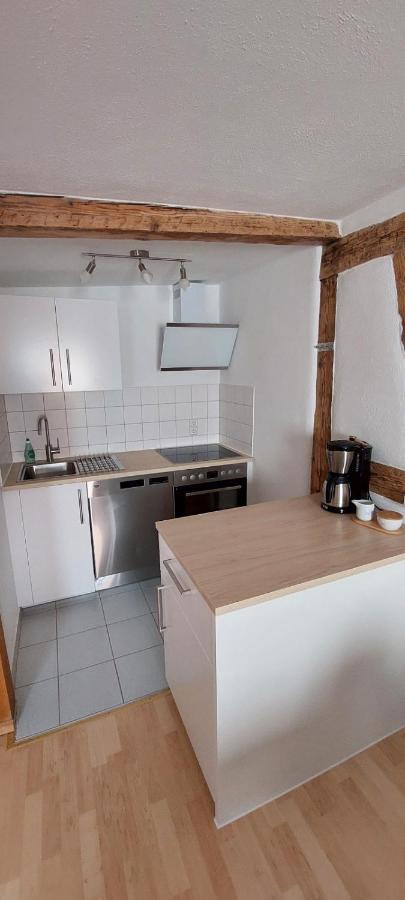 Zentrale Altbauwohnung Mit Flair Schwäbisch Hall Dış mekan fotoğraf