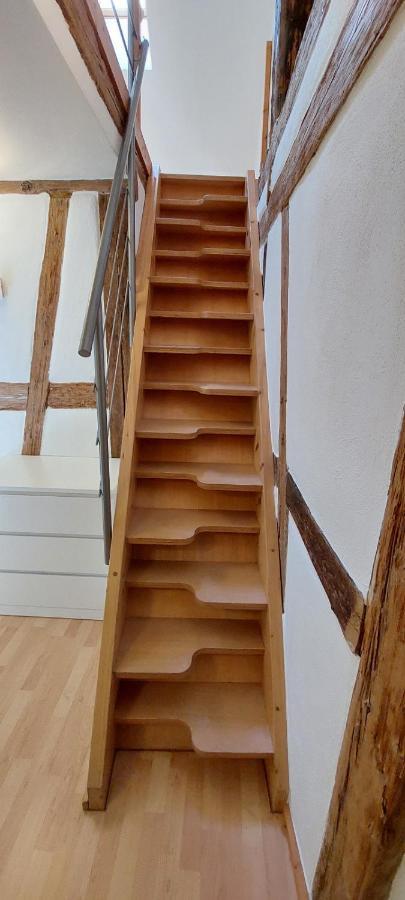Zentrale Altbauwohnung Mit Flair Schwäbisch Hall Dış mekan fotoğraf